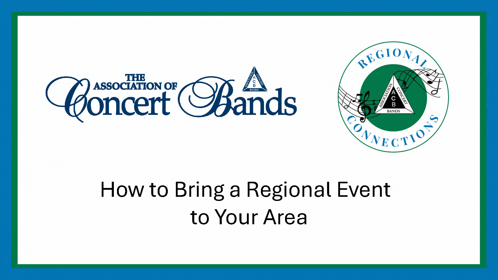 animated gif of slideshow that can be downloaded as PDF describing how to bring an event to your area